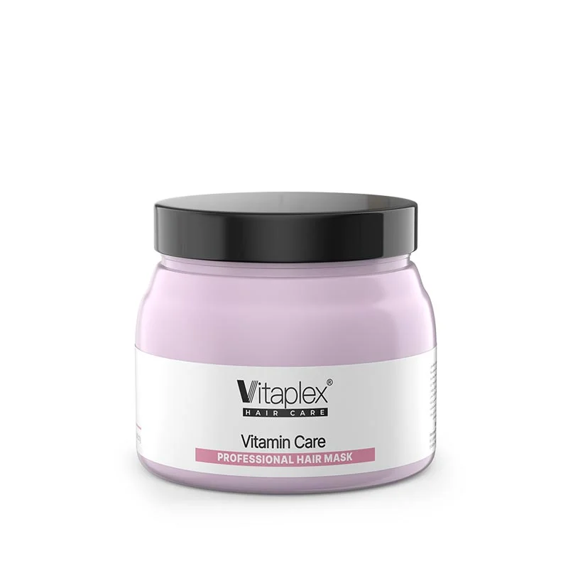 ماسک مو ویتاپلکس مدل Vitamin Care ماسب موهای خشک و معمولی حجم 500 میلی لیتر