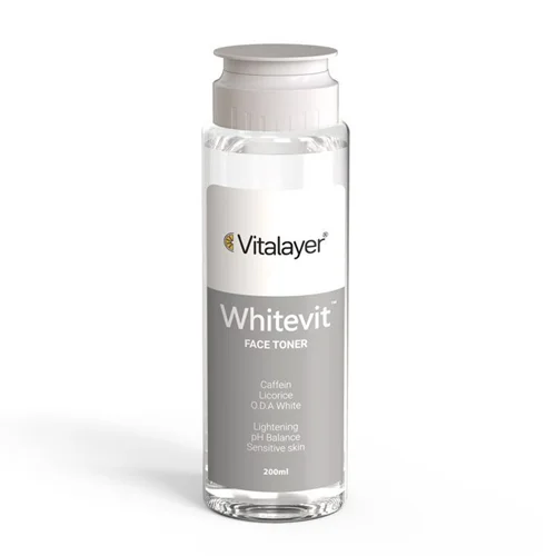 تونر پاک کننده صورت ویتالیر مدل وایت ویت حجم 200 میلی لیتر