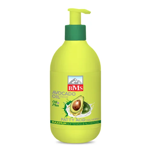 کرم مرطوب کننده بی ام اس حاوی نرم کننده آووکادو مناسب انواع پوست حجم 300 میلی لیتر